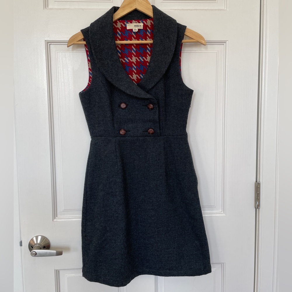 Brooklyn Industries Tweed Dress Sz XS